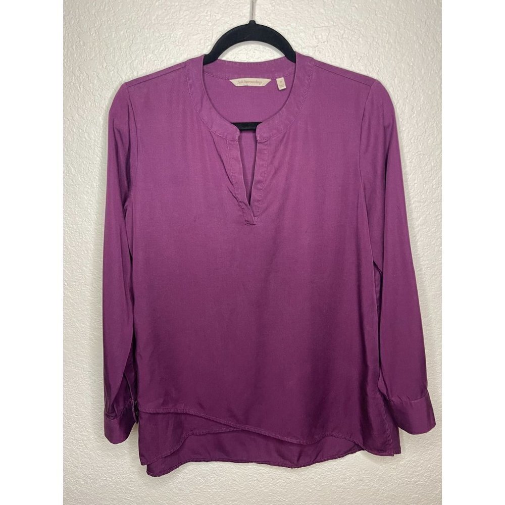 SOFT Surroundings‎ Long Sleeve Blouse